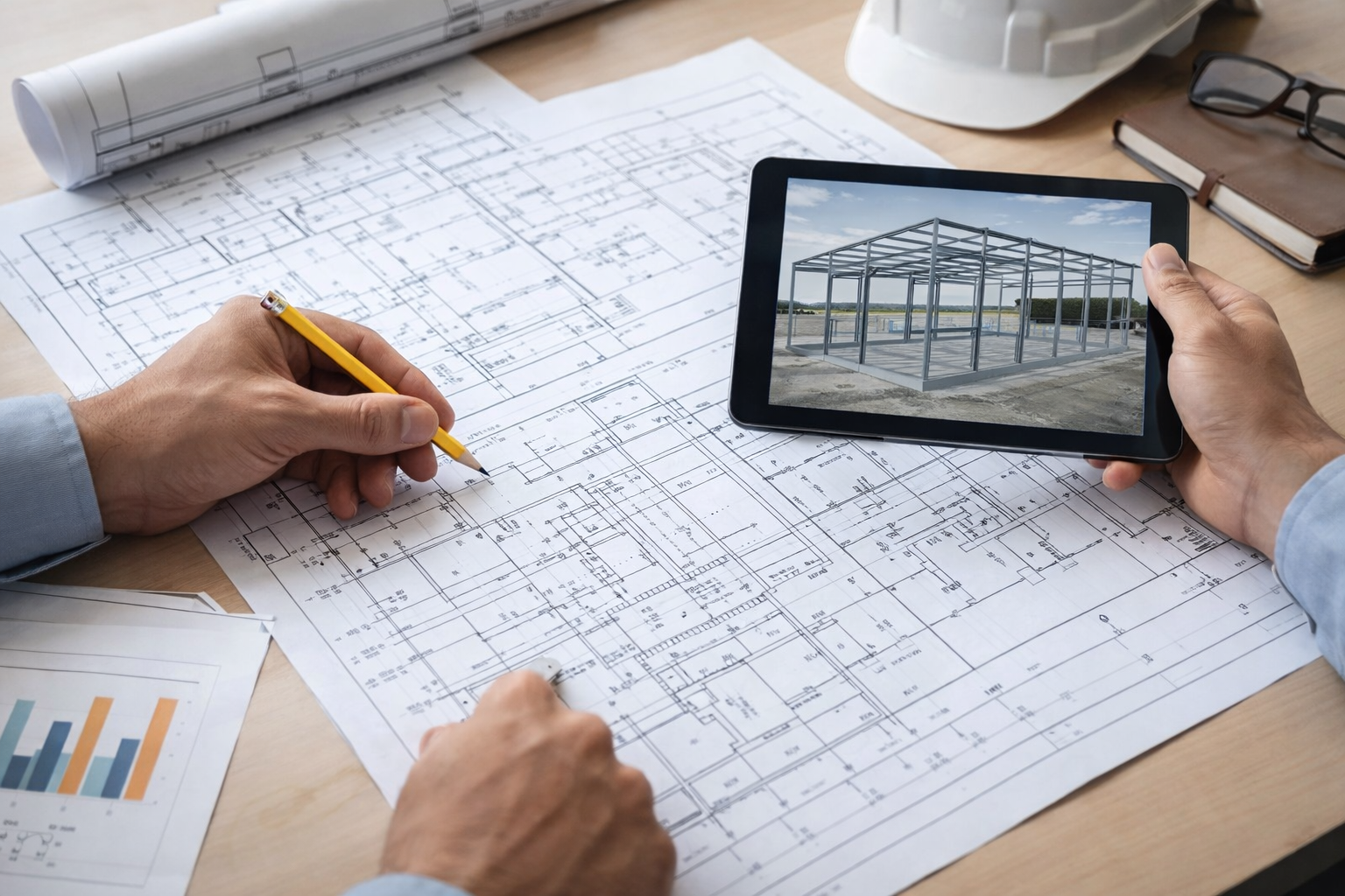 Étude sur mesure pour bâtiment métallique